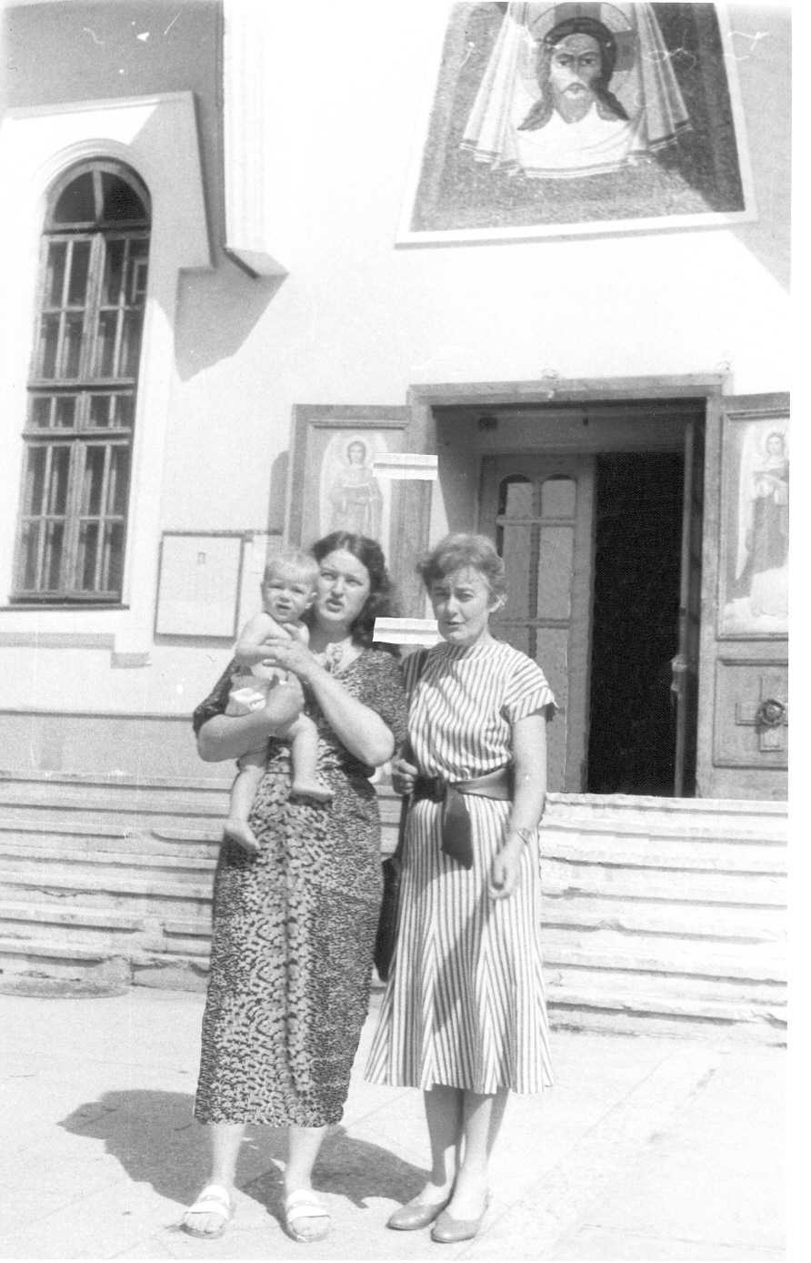 Ludmila with little Kostya